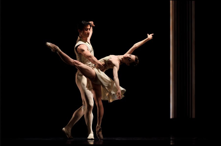 Maria Kochetkova and Davit Karapetyan in Tomasson's Caprice.