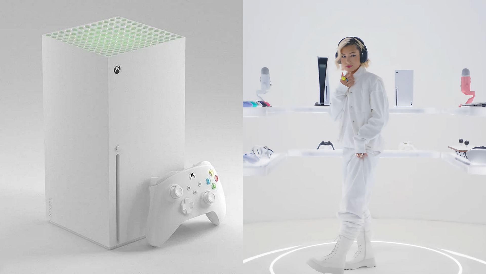 Is Xbox Series X getting a white paint job? New Logitech video features the  console sporting a new design