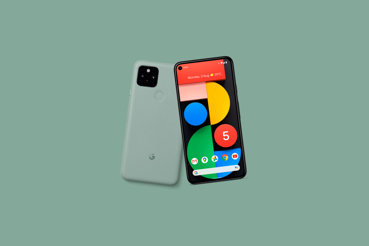 Here's our first look at the Google Pixel 5 in Green