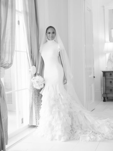 See Photos of Jennifer Lopez's Ralph Lauren Wedding Dress Making