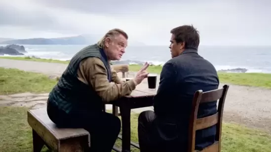 The Banshees of Inisherin movie review: Brendon Gleeson and Colin Farrell in the movie,
