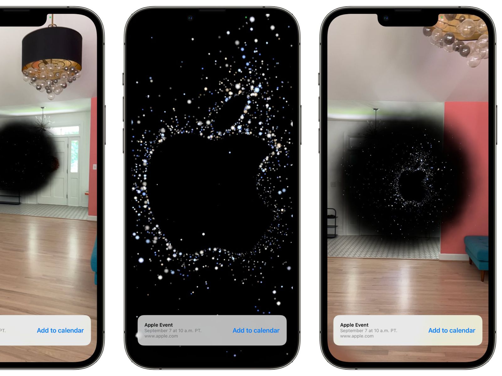 Apple's September 7 Event Page Features Animated Space-Themed Logo - MacRumors