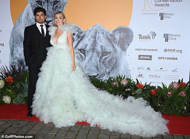 Katherine Jenkins stuns in a tulle gown at Tusk Conservation Awards