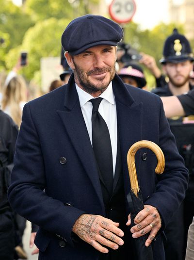 David Beckham Waited 12 Hours to Pay His Respects to Queen Elizabeth