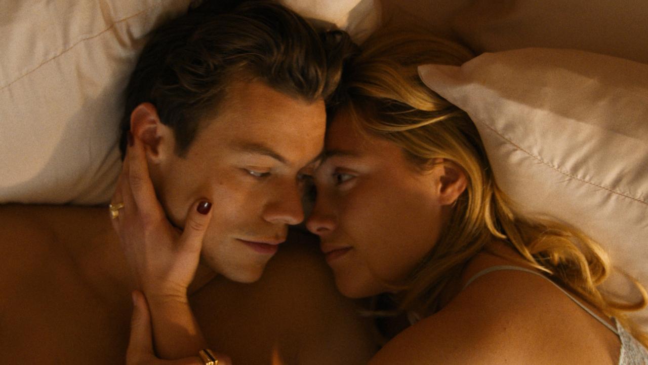 Don't Worry Darling feud: Harry Styles kissed Florence Pugh before Olivia  Wilde relationship | news.com.au — Australia's leading news site