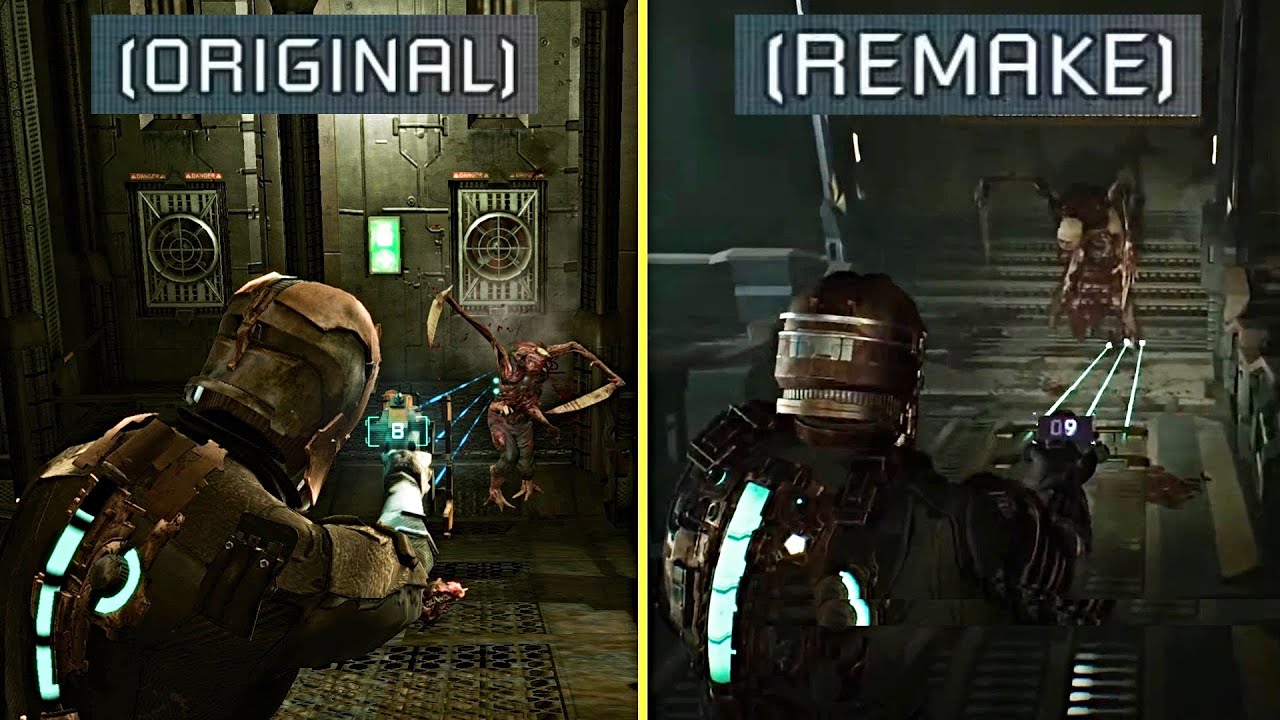 Dead Space Remake vs Original Graphics Comparison (Next-Gen) - YouTube