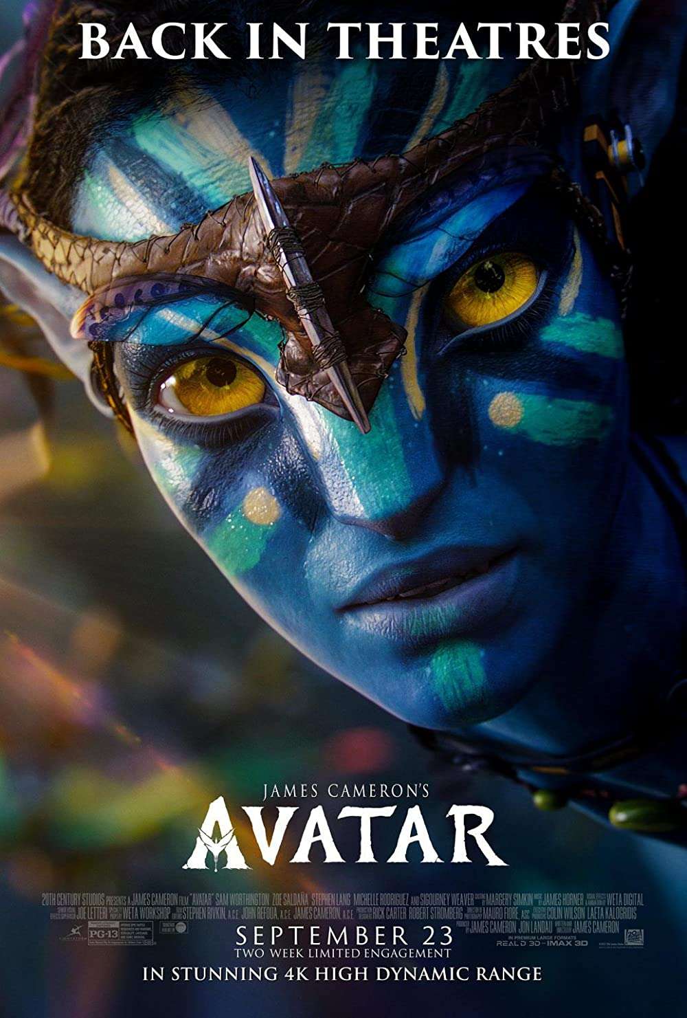Avatar re-released in theatres
