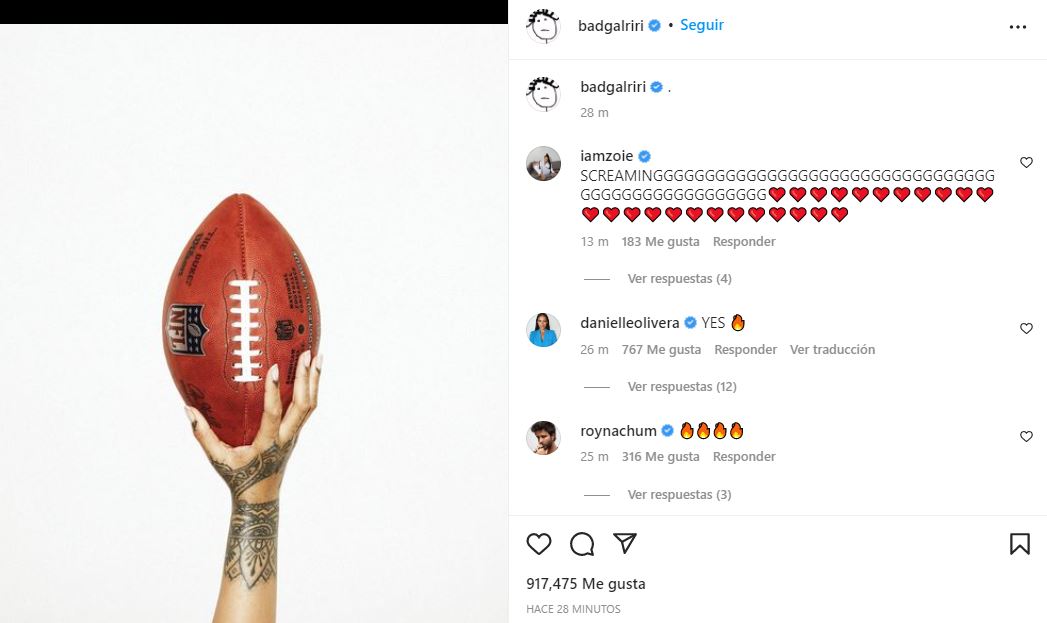 Rihanna confirms she will perform at the Super Bowl 2023