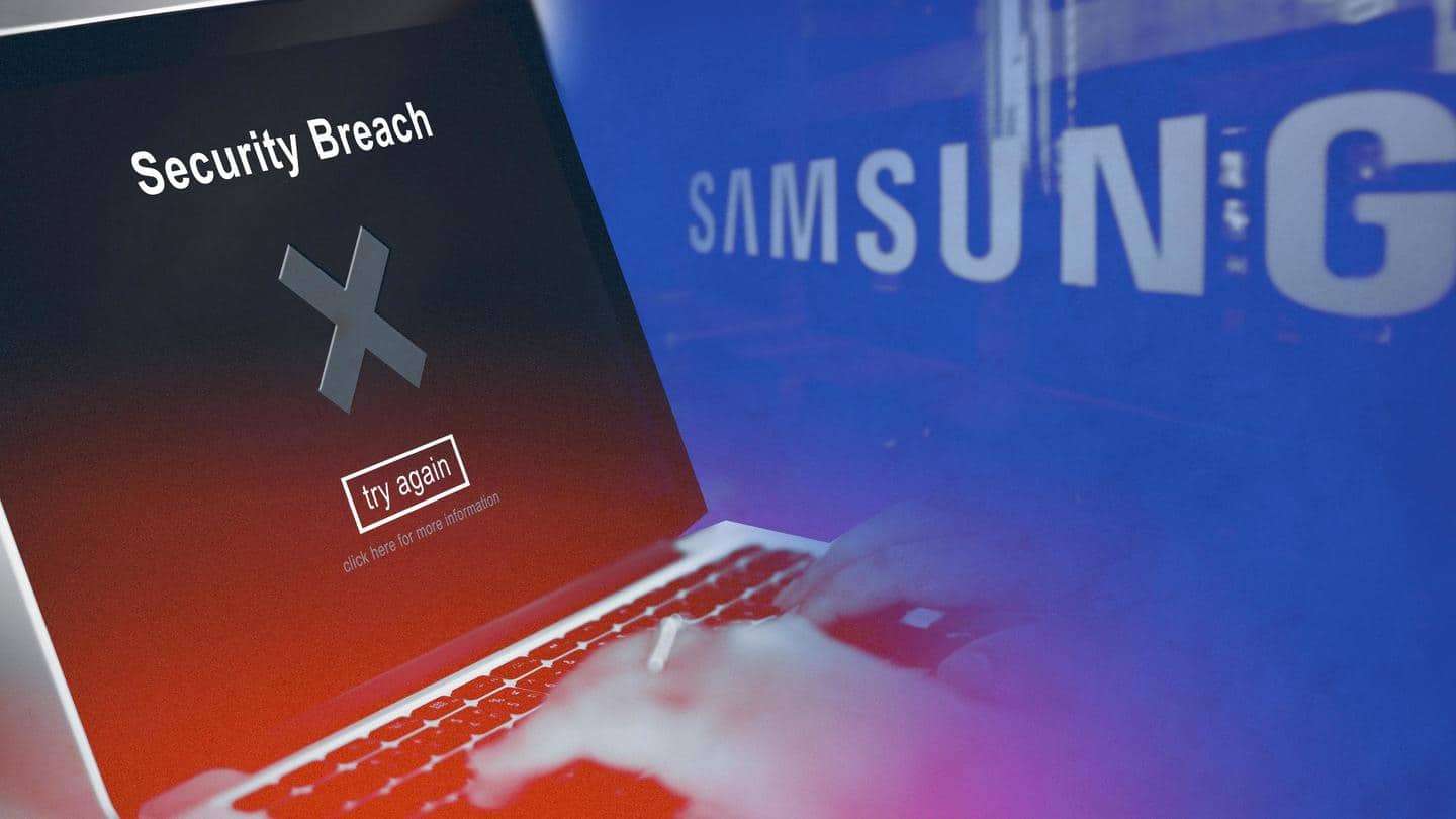 Samsung data breach