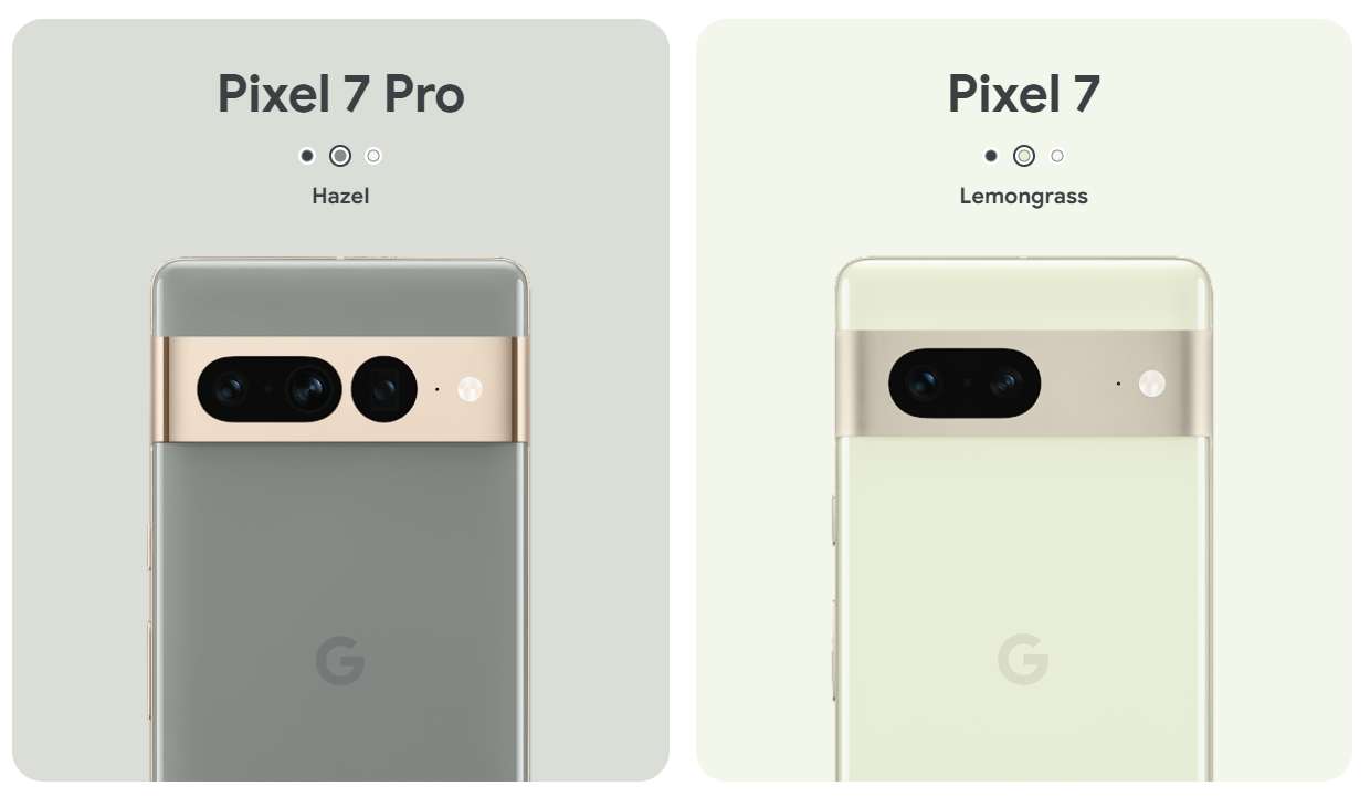 google Pixel 7 and 7 pro finally out