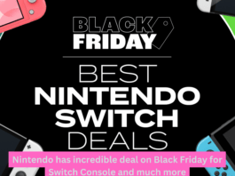 Nintendo has incredible deal on Black Friday for Switch Console and much more