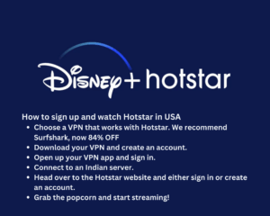 Watch Hotstar in USA steps 