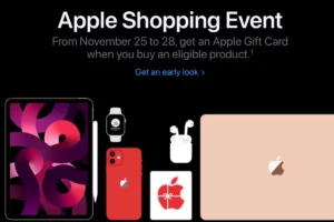 Black Friday Sale and Apple Products