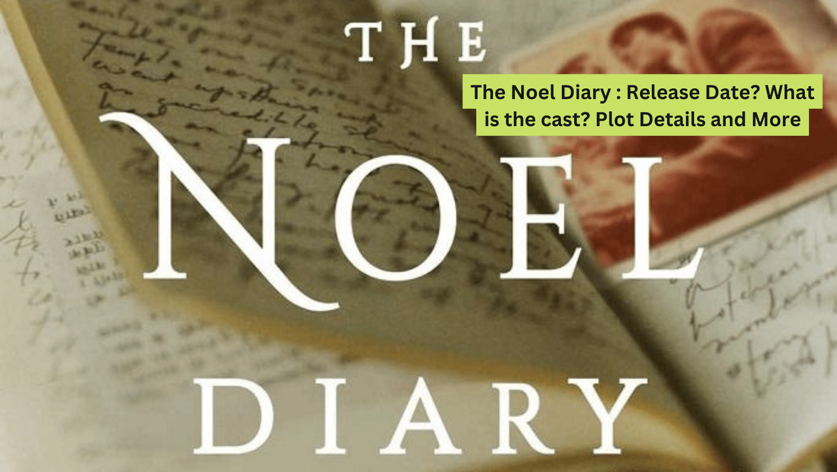 All the Details about The Noel Diary Release Date