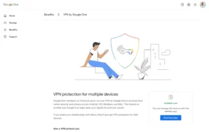 Google One VPN At a glance