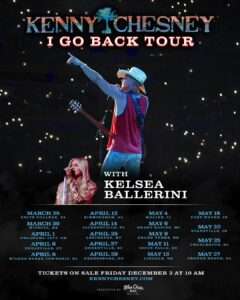List of Locations of I Go Back Tour 2023