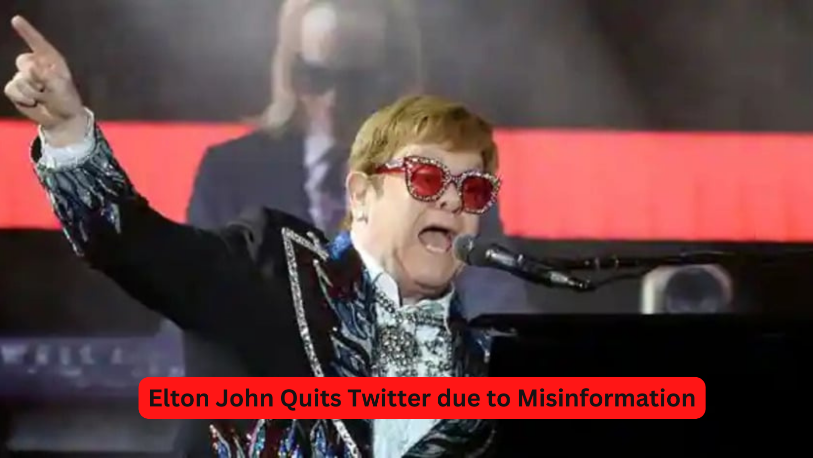 The Famous Musician Elton John Quits Twitter