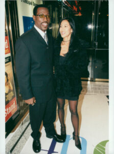 Wesley Snipes with Donna Wong